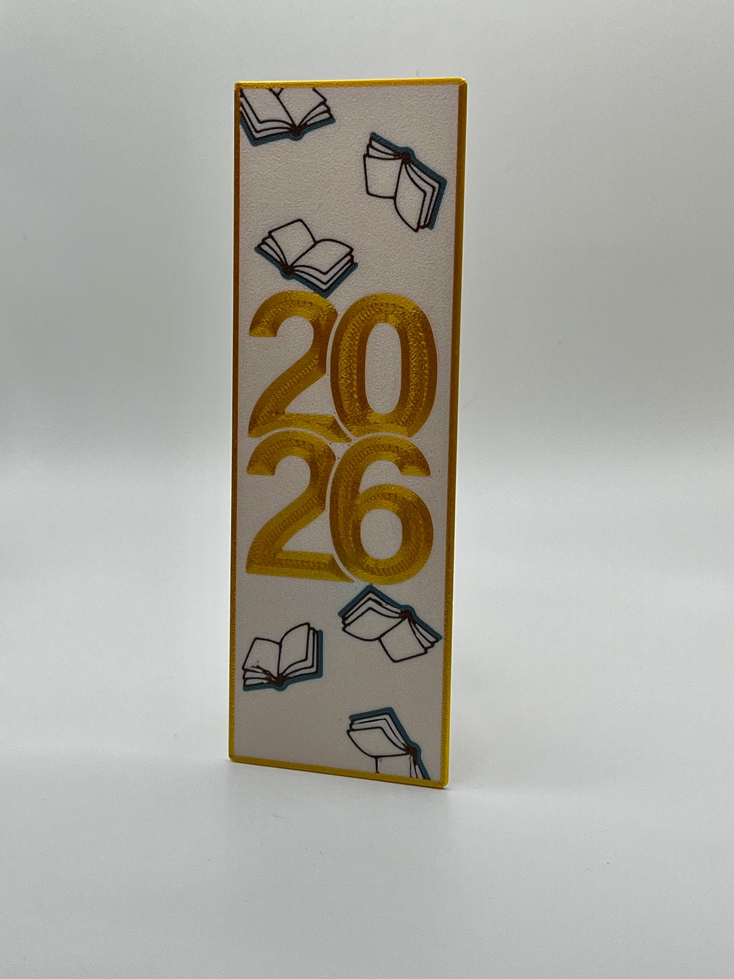 New Year Bookmark 2026