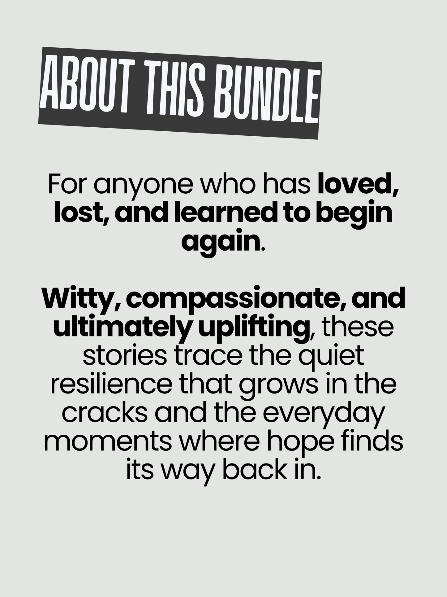 Heartbreak & Healing - Premium Curated Book Bundle