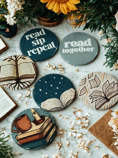 The Cozy Collection Button Set — Handmade (Set of 6)