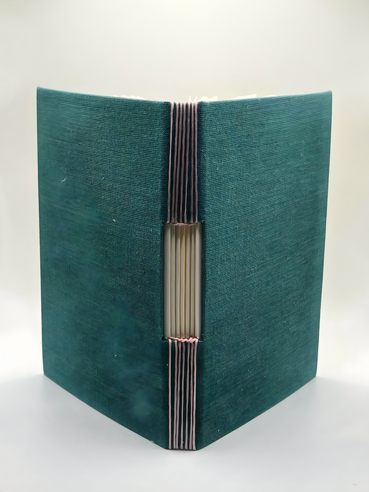 Handmade Deep Forest Buttonhole Journal