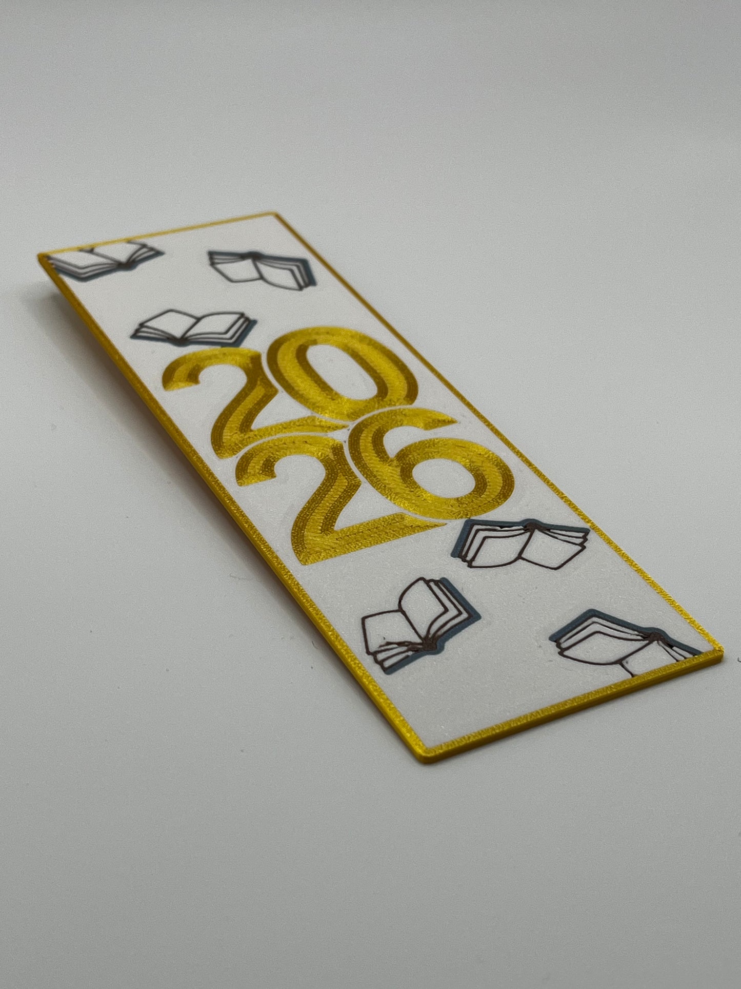 New Year Bookmark 2026