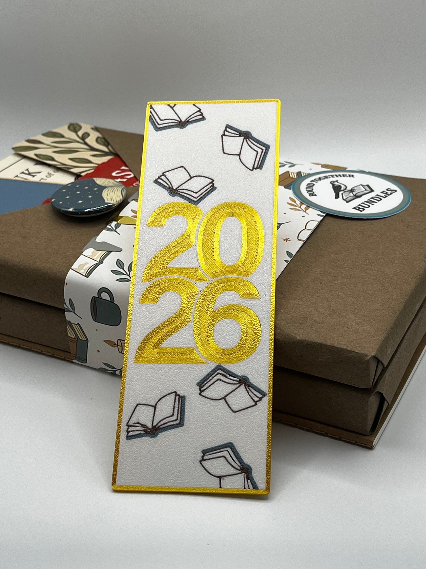 New Year Bookmark 2026